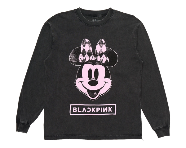 BLACKPINK X DISNEY Disney x BLACKPINK Minnie Long Sleeve - Charcoal
