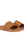 MCM Monogram Print Rubber Slides Cognac