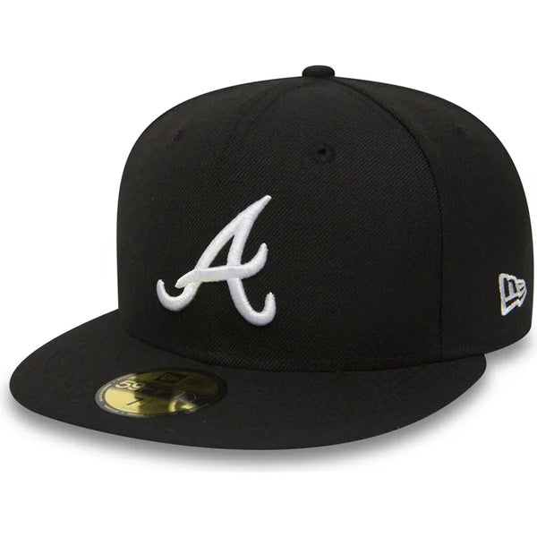 New Era 59FIFTY  7 5/8 Atlanta Braves MLB Black