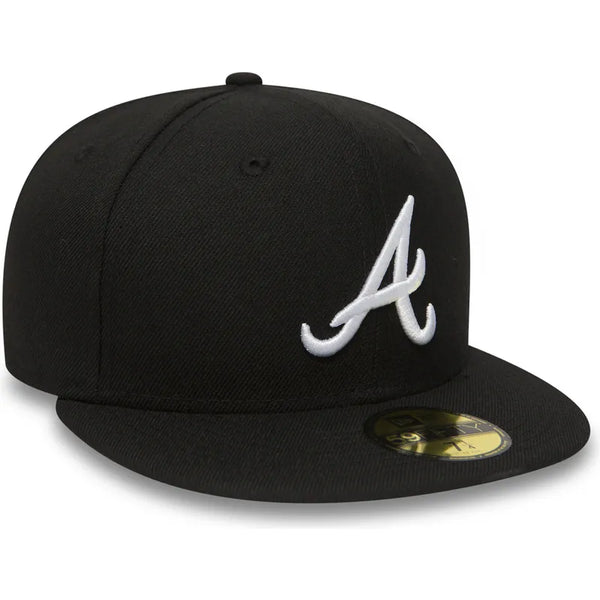 New Era 59FIFTY  7 5/8 Atlanta Braves MLB Black