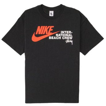 Nike x Stussy International Beach Crew Tee Black