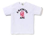 Load image into Gallery viewer, Bape Sakura College Tee White
