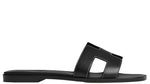 Load image into Gallery viewer, Hermes Oran Sandal Noir Box Calfskin Leather (Women's)
