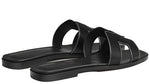 Load image into Gallery viewer, Hermes Oran Sandal Noir Box Calfskin Leather (Women's)
