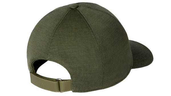 Gucci Embroidered Wool Baseball Hat Khaki