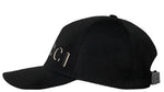 Load image into Gallery viewer, Gucci Embroidered Wool Baseball Hat Black
