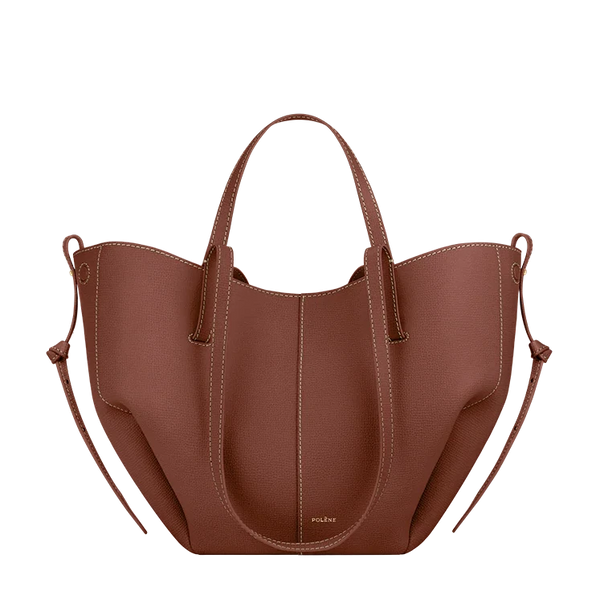 Polène Cyme Mini Edition Textured Cognac