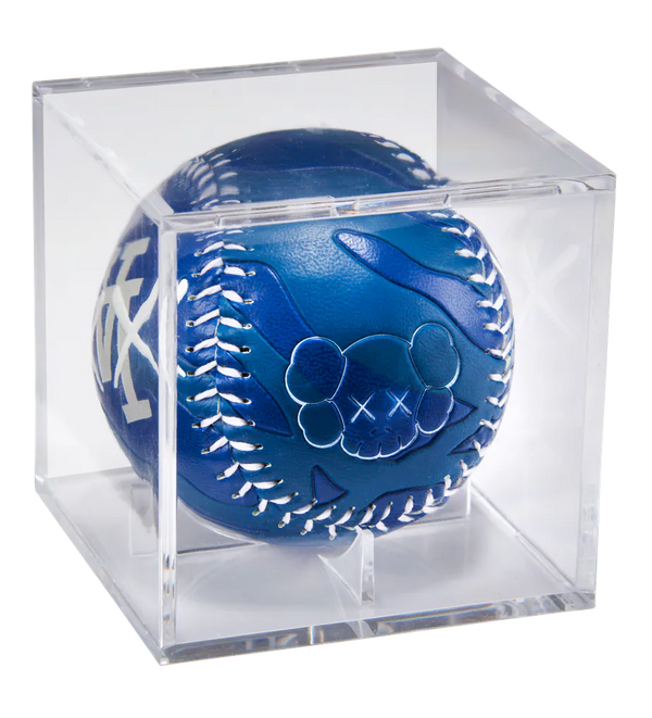 Kaws x Los Angeles Dodgers Rawlings Baseball with Display Cube