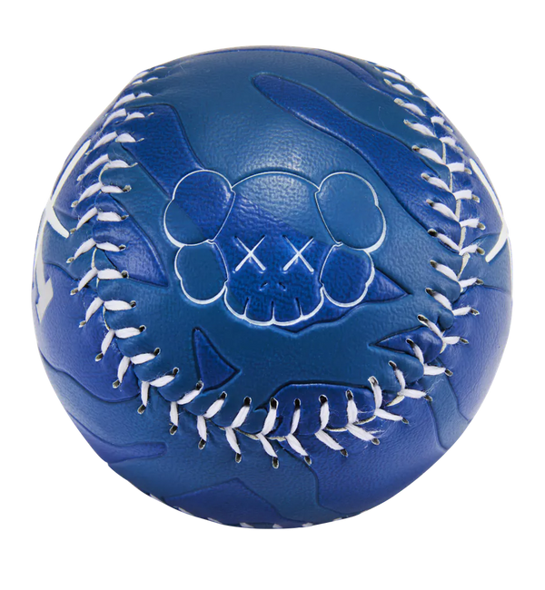 Kaws x Los Angeles Dodgers Rawlings Baseball with Display Cube