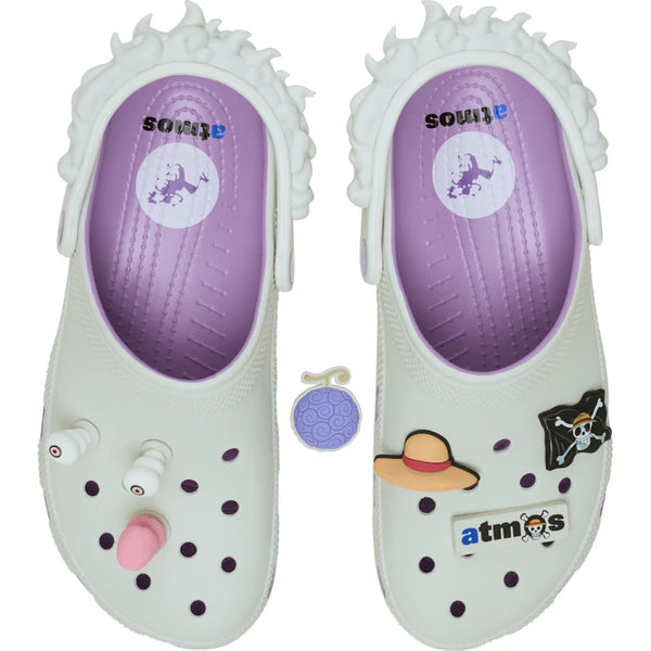 Crocs Classic Clog ONE PIECE x atmos Luffy Gear 5