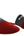 Givenchy Bedford Rouge Red Velvet Black White Mule Logo Backless Slide Flat