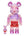 Bearbrick Lala by Fafi 100% & 400% Set (SIGNED)