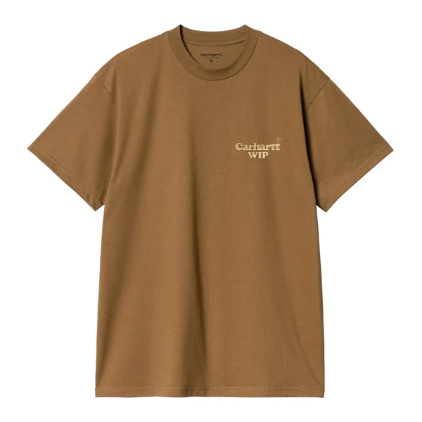 Carhartt WIP Mens Hartt Chain T-Shirt | Hamilton Brown