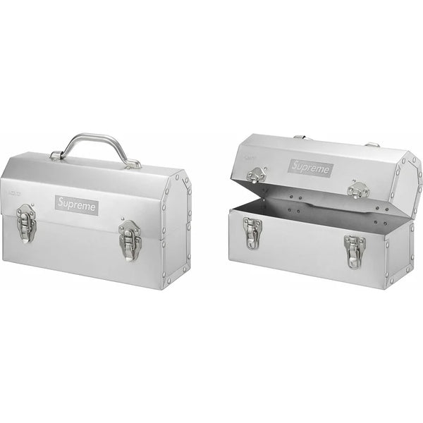 Supreme L. May MFG Inc. Miner's Lunchbox Silver