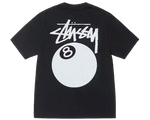 Load image into Gallery viewer, Stussy 8 Ball Pigment Dyed Tee Faded Black
