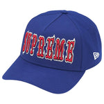 Load image into Gallery viewer, Supreme Gothic Outline Adjustable New Era 9Forty  A Frame Cap Royal
