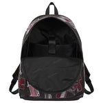 Load image into Gallery viewer, Supreme Guns Embroidered Leather Backpack Black
