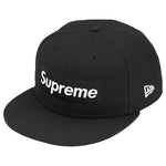 Load image into Gallery viewer, Supreme Rings Box Logo New Era 59Fifty Fitted Hat Black

