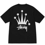 Load image into Gallery viewer, Stussy Regal Crown Pigment Dyed Black Tee
