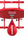 Supreme Everlast Speed Bag & Platform Red