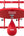 Supreme Everlast Speed Bag & Platform Red