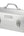Supreme L. May MFG Inc. Miner's Lunchbox Silver
