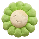 Load image into Gallery viewer, Takashi Murakami Flower Plush 60CM Bright Green/Light Yellow
