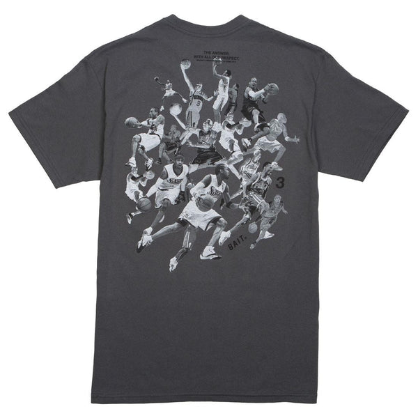 BAIT x Allen Iverson Men 2016 Hall Of Fame Tee (gray / heather grey)