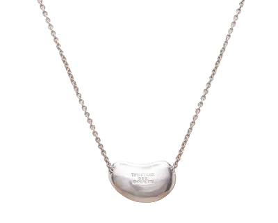 Tiffany & Co. Elsa Peretti Large Bean Pendant with Necklace (Vintage)
