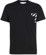 Load image into Gallery viewer, Off-White DIAG PKT SLIM T-shirt - Black
