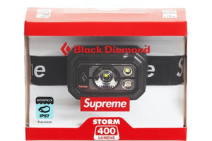 Supreme Black Diamond Storm 400 Headlamp Black