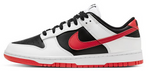 Load image into Gallery viewer, Nike Dunk Low White Black Red
