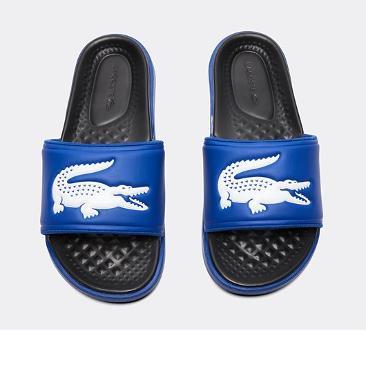 Lacoste Croco Dualiste 222 Navy White Synthetic