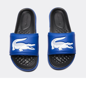 Lacoste Croco Dualiste 222 Navy White Synthetic