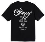 Load image into Gallery viewer, Stussy World Tour T-shirt Black
