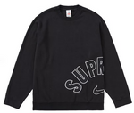 Load image into Gallery viewer, Supreme Nike Arc Crewneck Black
