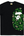 BAPE Distortion Side Big Ape Head Tee Black Green