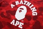 Load image into Gallery viewer, BAPE Color Camo College Tee Red
