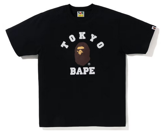 BAPE Tokyo College City Tee Black