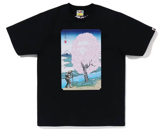 BAPE Sakura Tee (SS23) Black