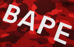 Load image into Gallery viewer, BAPE Color Camo Pullover Hoodie Red
