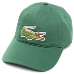 Load image into Gallery viewer, Lacoste Oversized Logo Cotton Strap-back Cap (Green)
