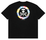 Load image into Gallery viewer, AAPE Moonface camo graphic tee BLACK
