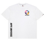 Load image into Gallery viewer, AAPE Moonface camo graphic tee WHITE
