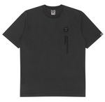 Load image into Gallery viewer, AAPE Moonface patch embroidered tee GRAY
