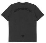 Load image into Gallery viewer, AAPE Moonface patch embroidered tee GRAY
