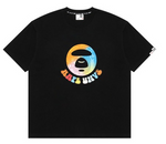 Load image into Gallery viewer, AAPE THEME TEE AAPTEM1294XXK BLACK
