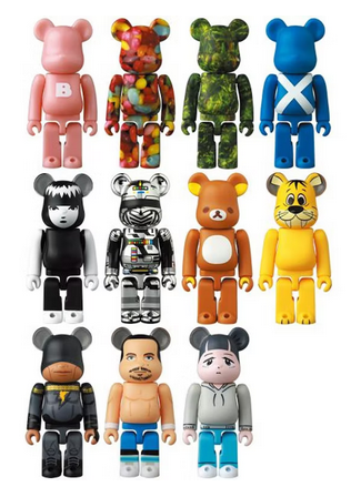 Bearbrick Series 45 Sealed Case 100% (24 Blind Boxes) (Sold per piece)