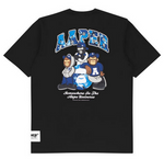 Load image into Gallery viewer, AAPE AAPER graphic cotton tee Black
