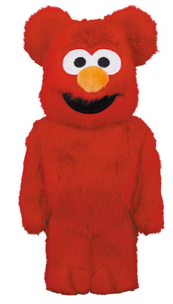 Bearbrick x Sesame Street Elmo Costume Ver. 2 400% – shoegamemanila